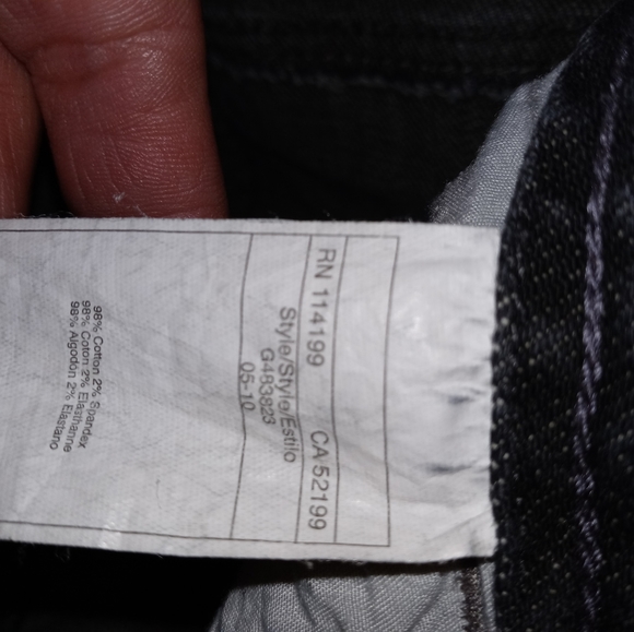 Roxy blue jeans, Girls size 16 - Picture 4 of 4